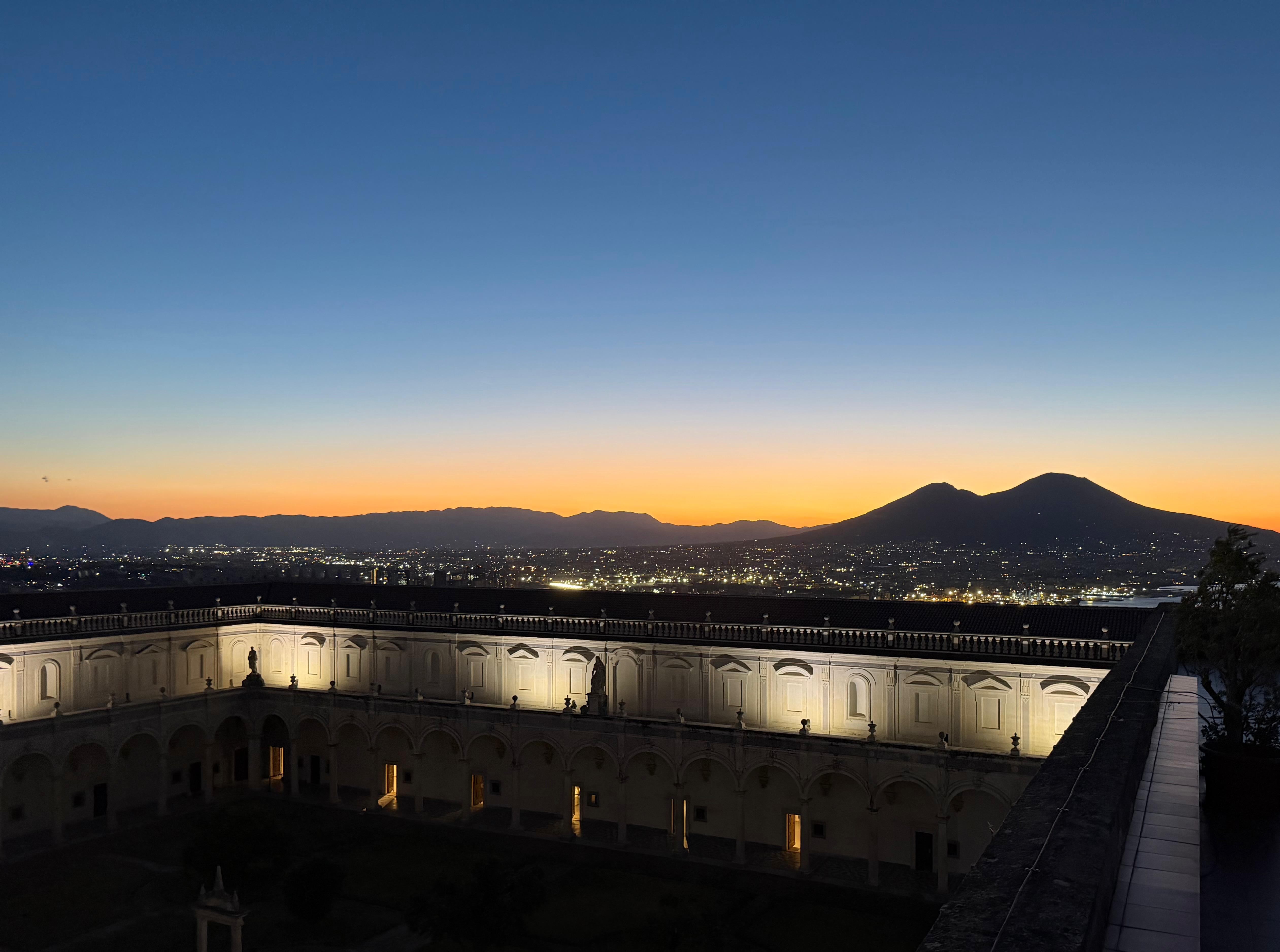 La Passeggiata dei Monaci all'alba